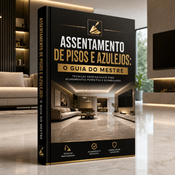 Capa do eBook Assentamento de Pisos e Azulejos — O Guia do Mestre